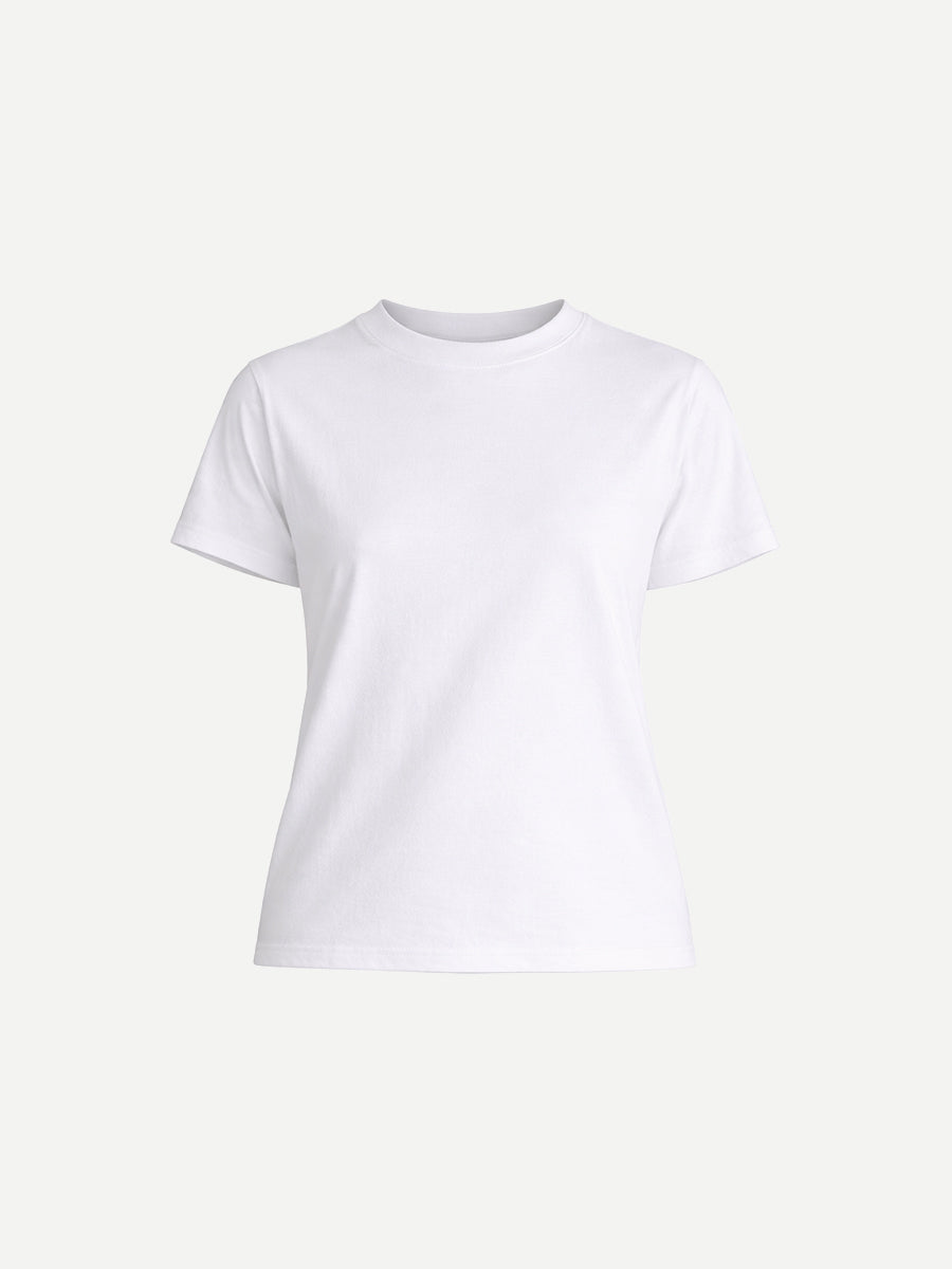 Verte Tee in White