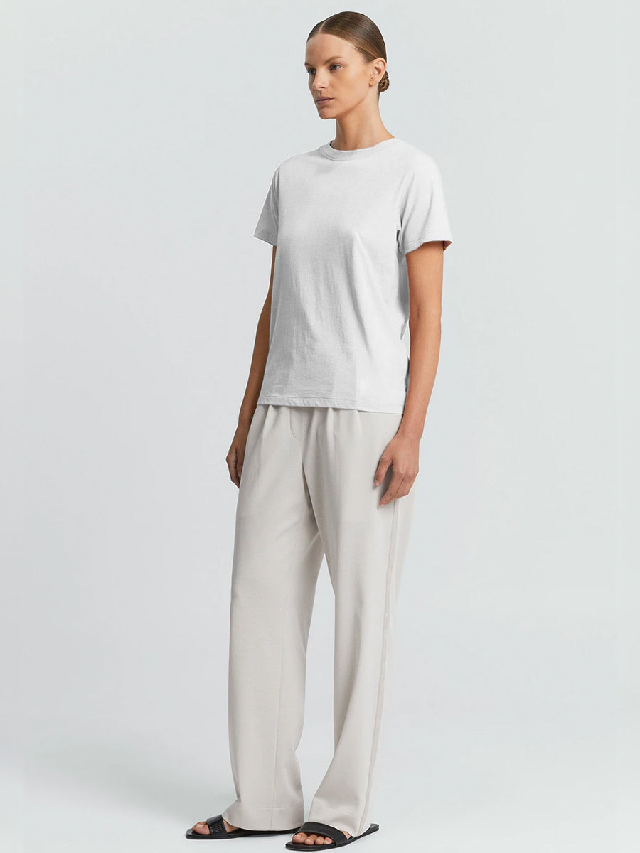 Jac and Jack Verte Tee in White