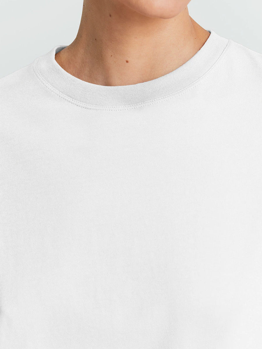 Jac and Jack Verte Tee in White