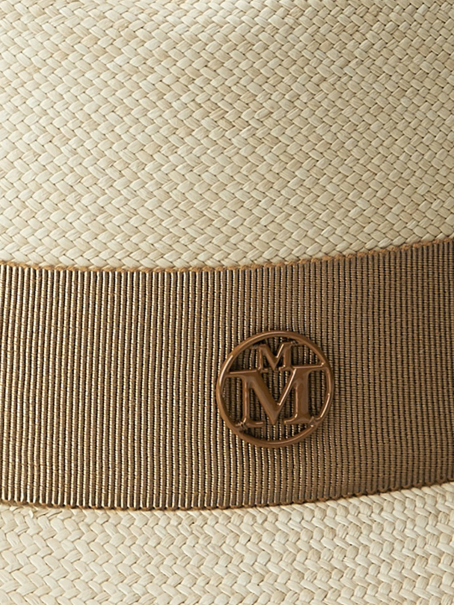 Maison Michel | Virginie Hat Straw Hat in Beige