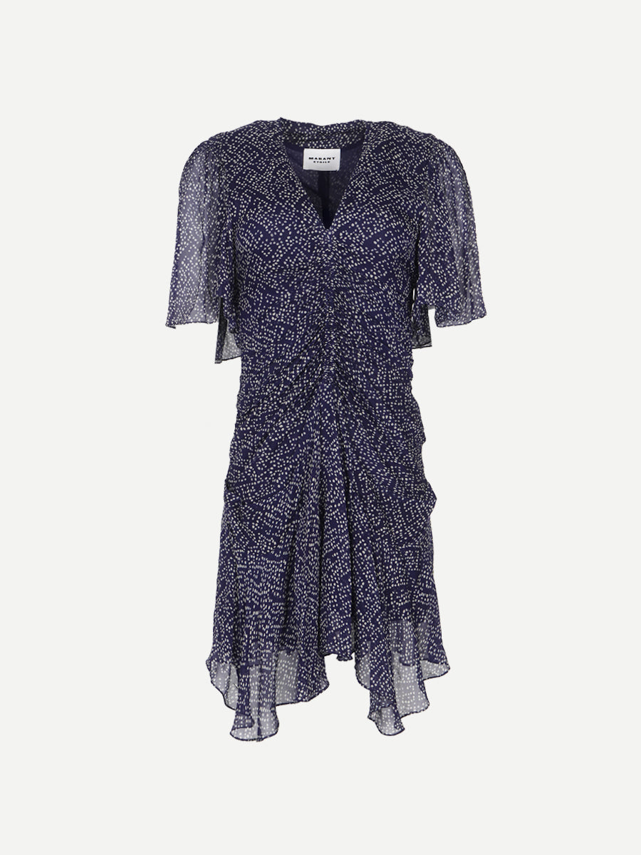 Isabel Marant Vivenne Dress in Midnight