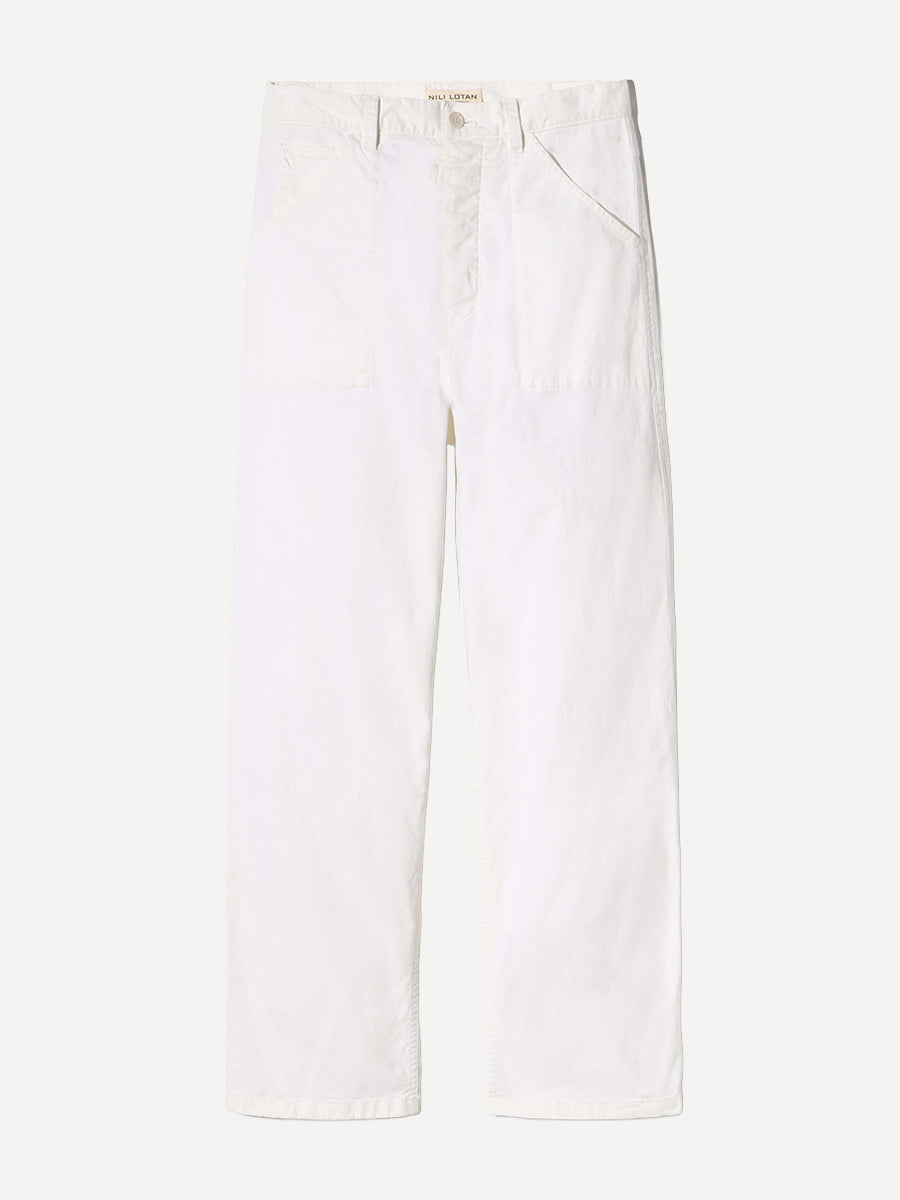 Nili Lotan Whitney Pant in White