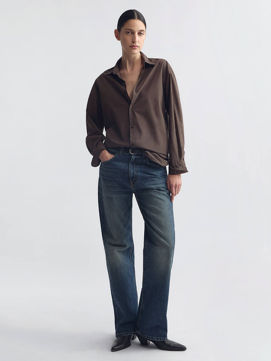 Yorke Shirt in Dark Walnut