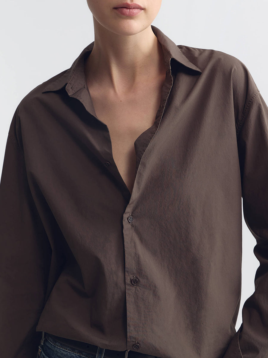 Yorke Shirt in Dark Walnut