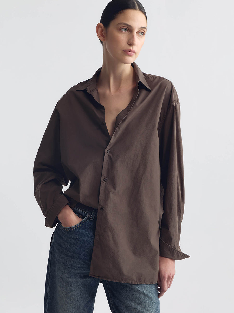 Yorke Shirt in Dark Walnut