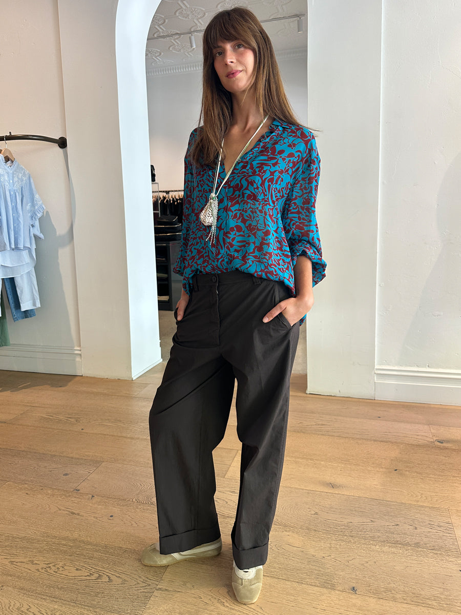Pakora Pants in Dark Brown