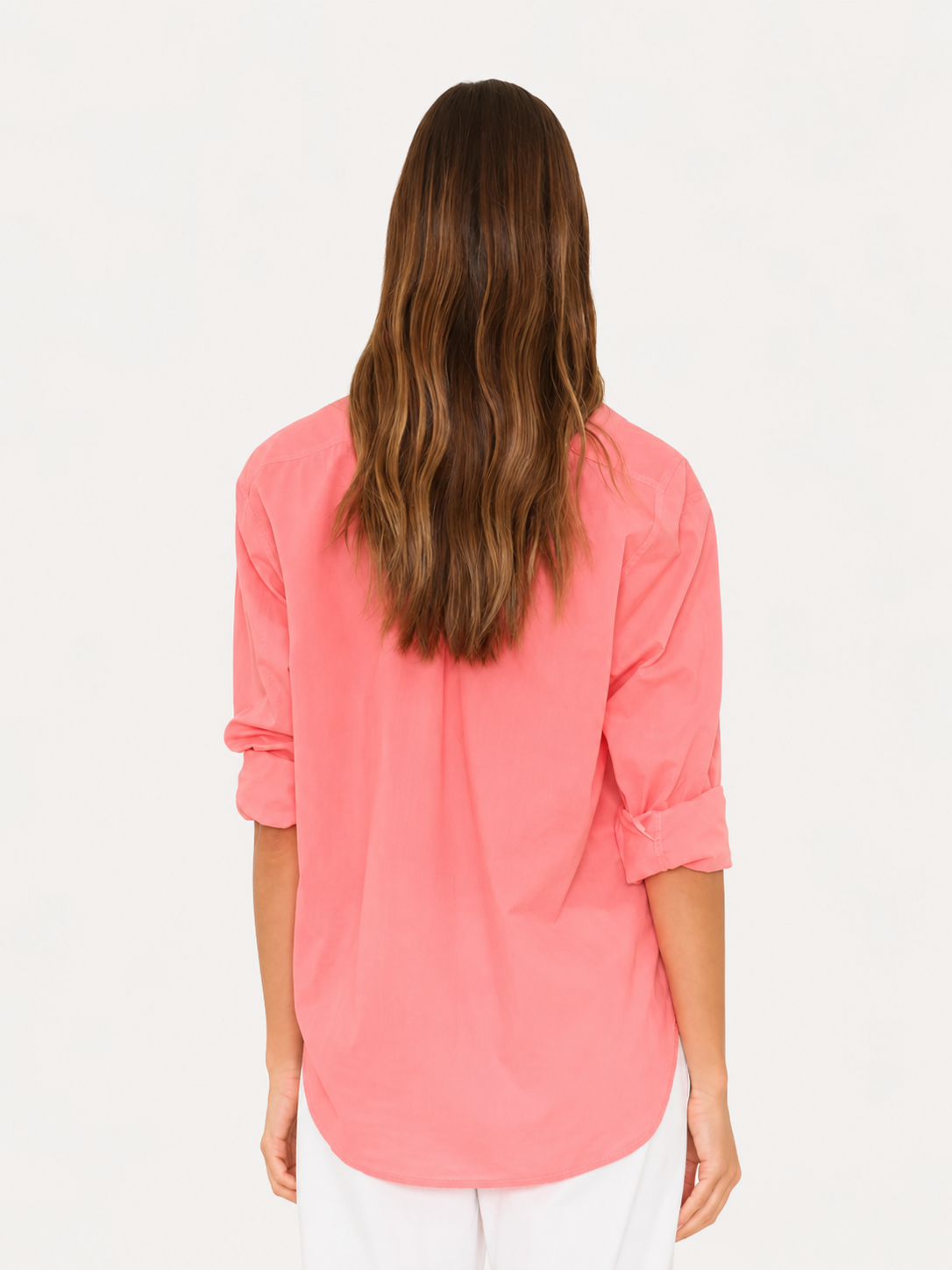 Beau Shirt in Hot Coral