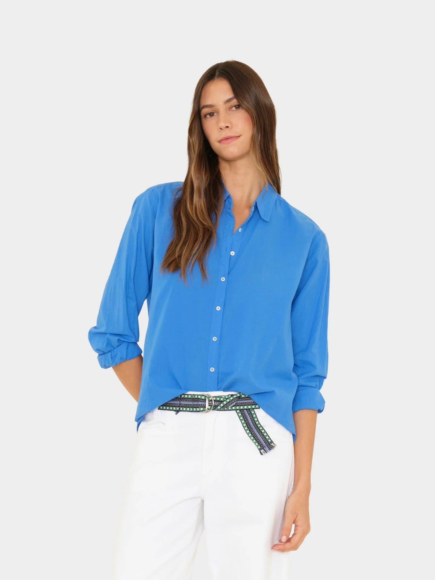 Beau Shirt in Capri Blue