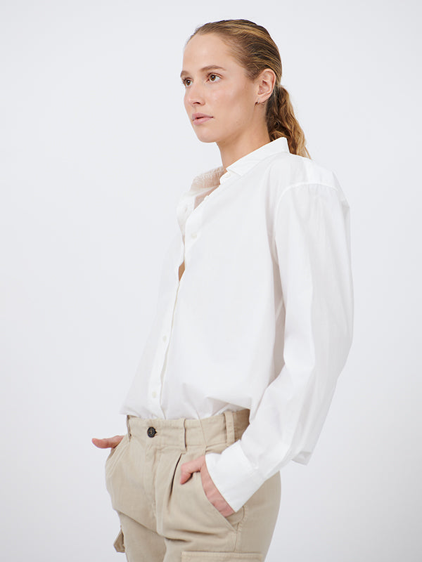 Nili Lotan Yorke Shirt in White
