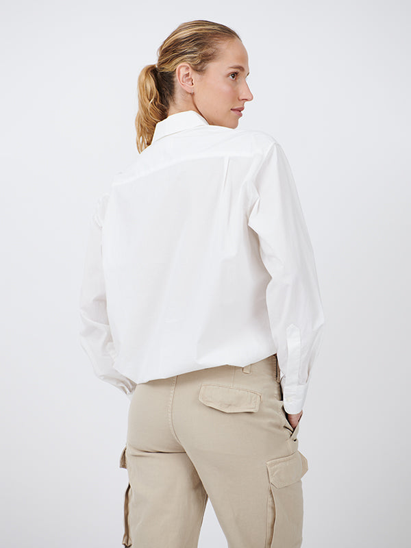 Nili Lotan Yorke Shirt in White