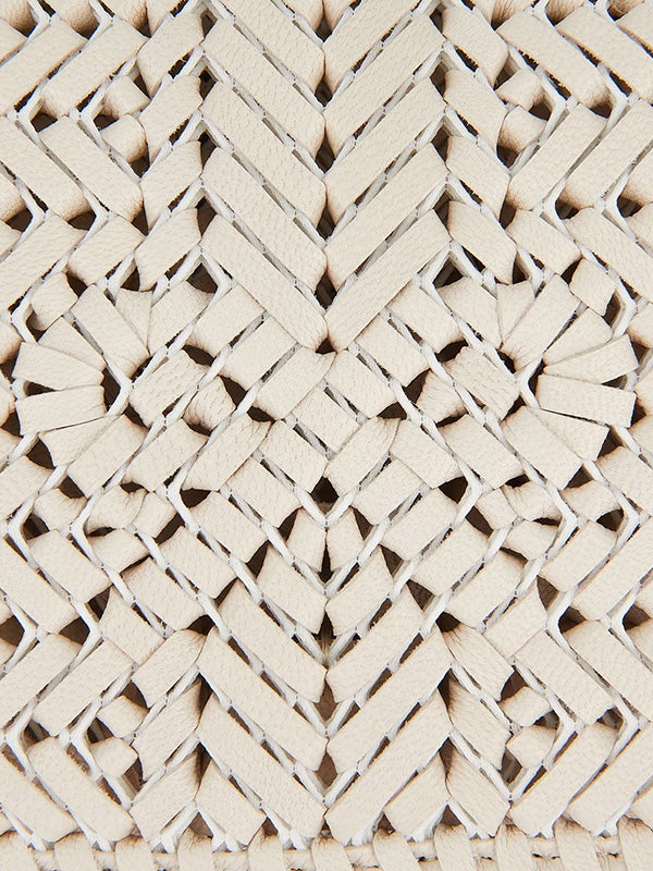 Anya Hindmarch The Neeson Cross Body in Chalk Shiny Capra