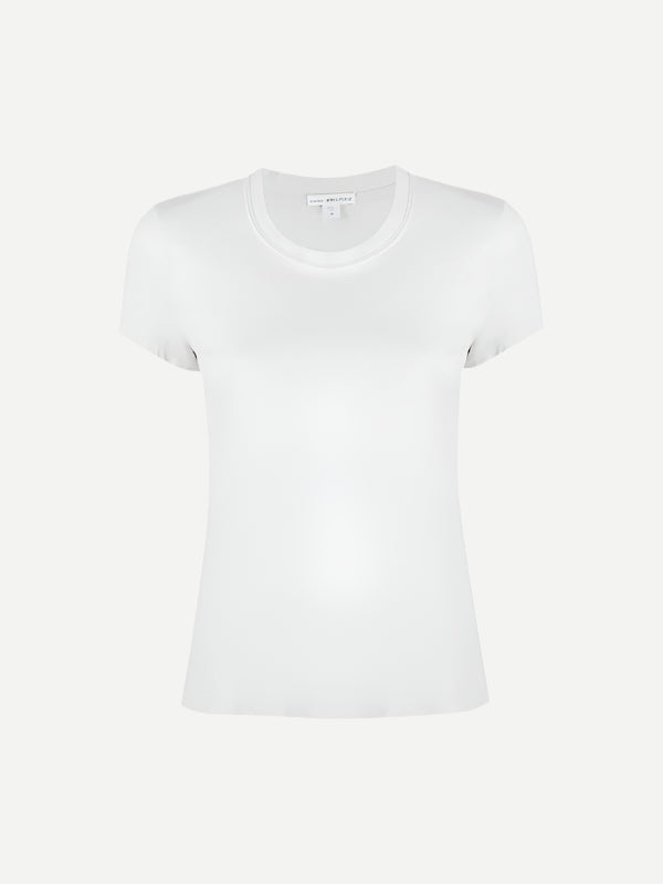 James Perse Vintage Little Boy Tee in White