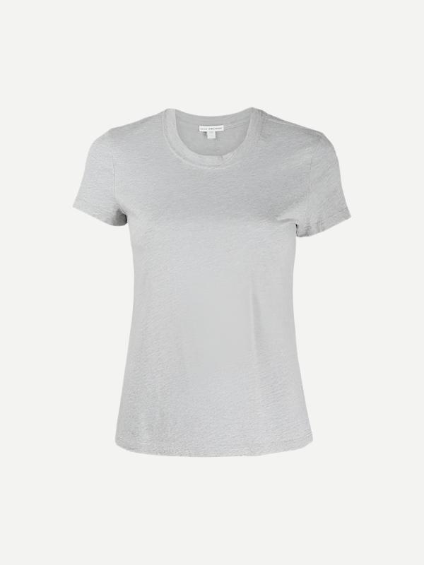 Vintage Little Boy Tee in Heather Grey