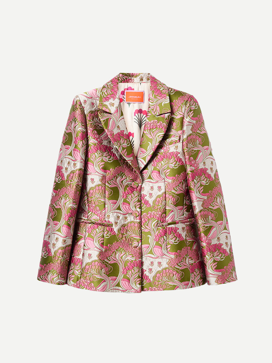 La DoubleJ 24/7 Jacket in Florette Jacquard