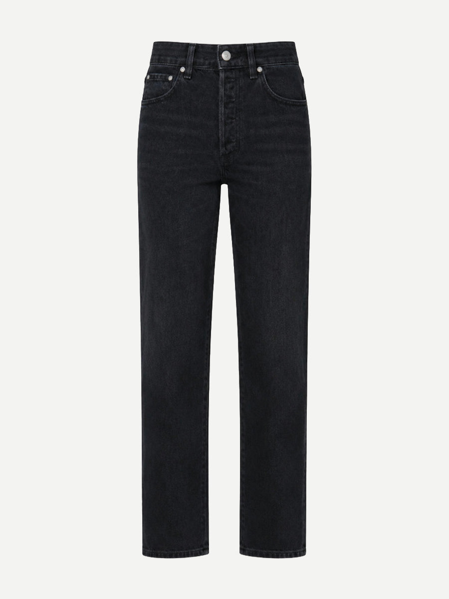 90s French High Rise Straight in Andreas