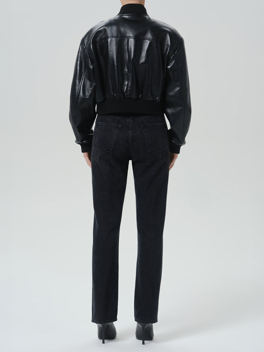 90s French High Rise Straight in Andreas
