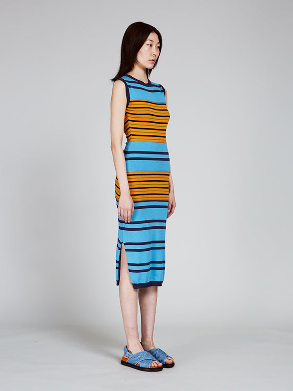 Marni | Stripe Knit Dress in Multi