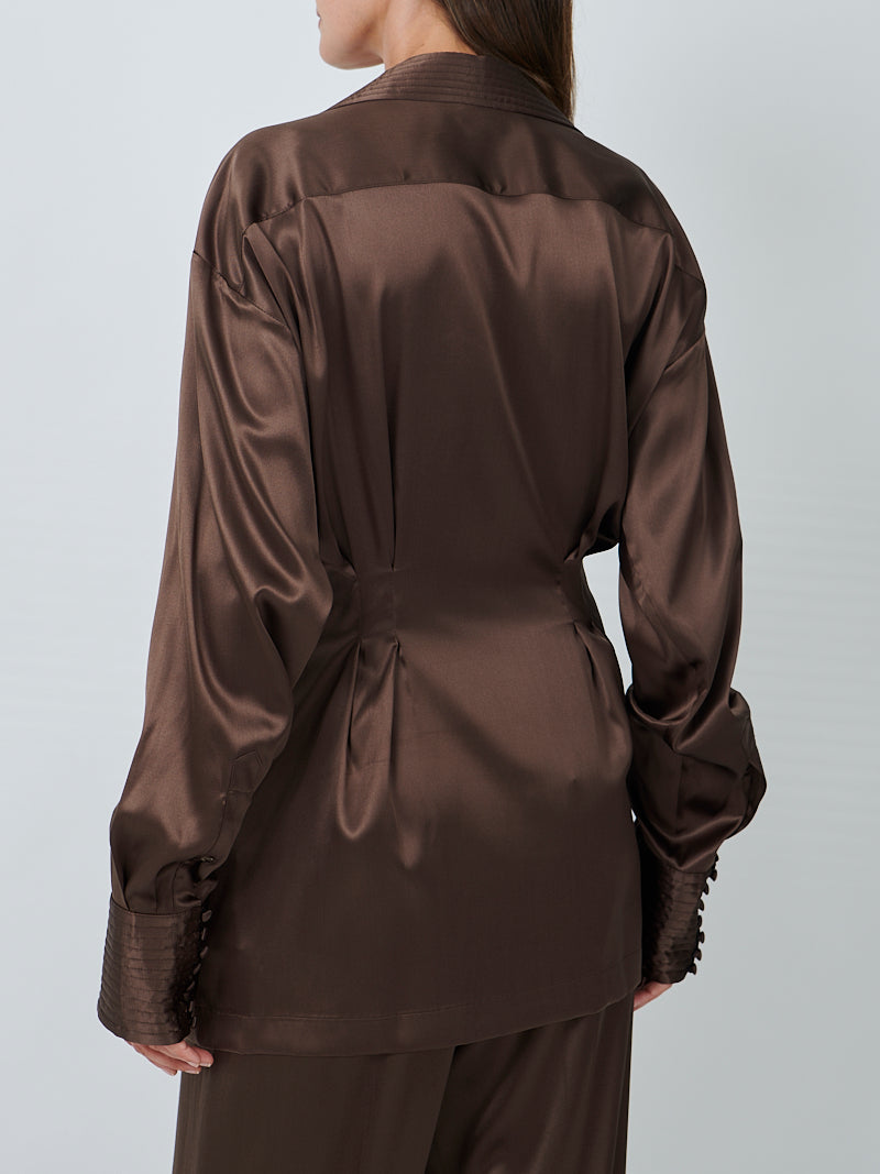 Clickys Shirt in Brown