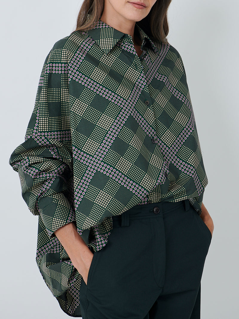 Dries Van Noten Casia Shirt in Bottle