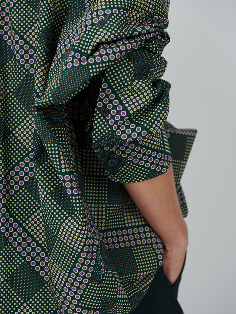 Dries Van Noten Casia Shirt in Bottle