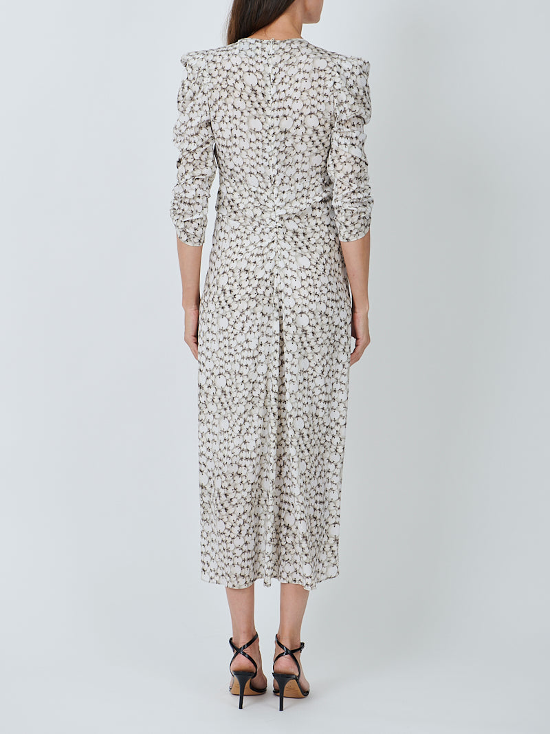 Isabel Marant Albini Dress in Ecru