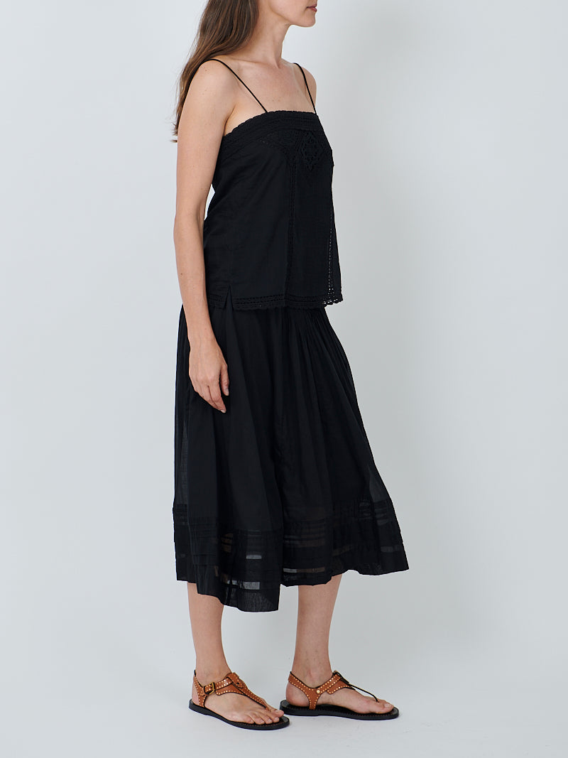Marant Etoile Garliana Skirt in Black