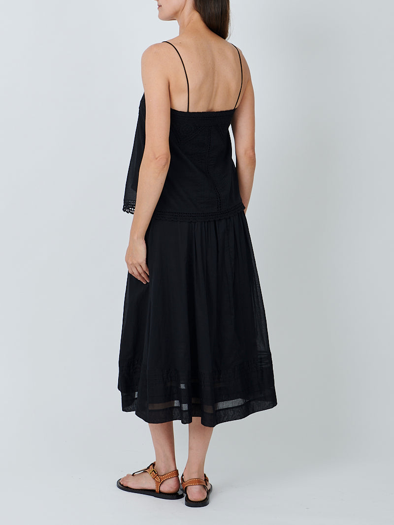 Marant Etoile Garliana Skirt in Black