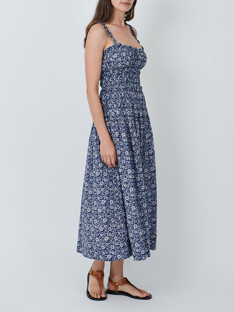 Doen Marianne Dress in Jessamine Calico
