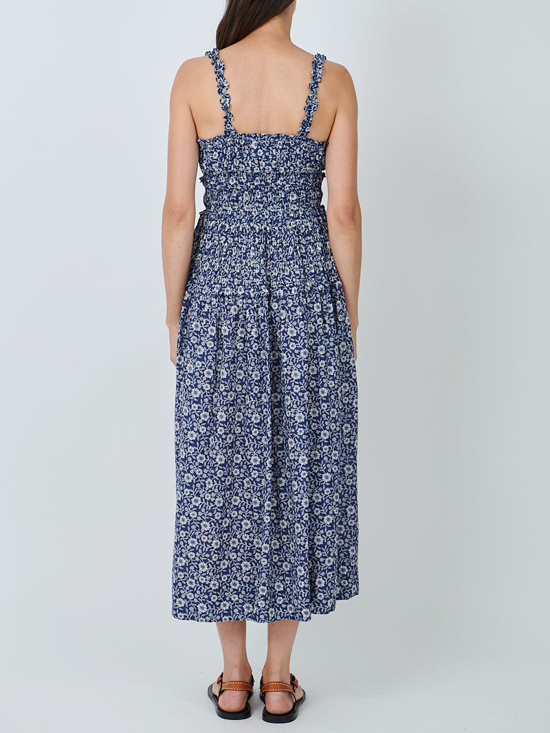 Doen Marianne Dress in Jessamine Calico