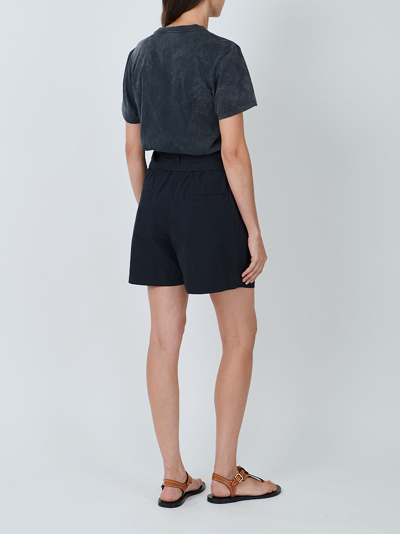 Marant Etoile Danica Shorts in Faded Black