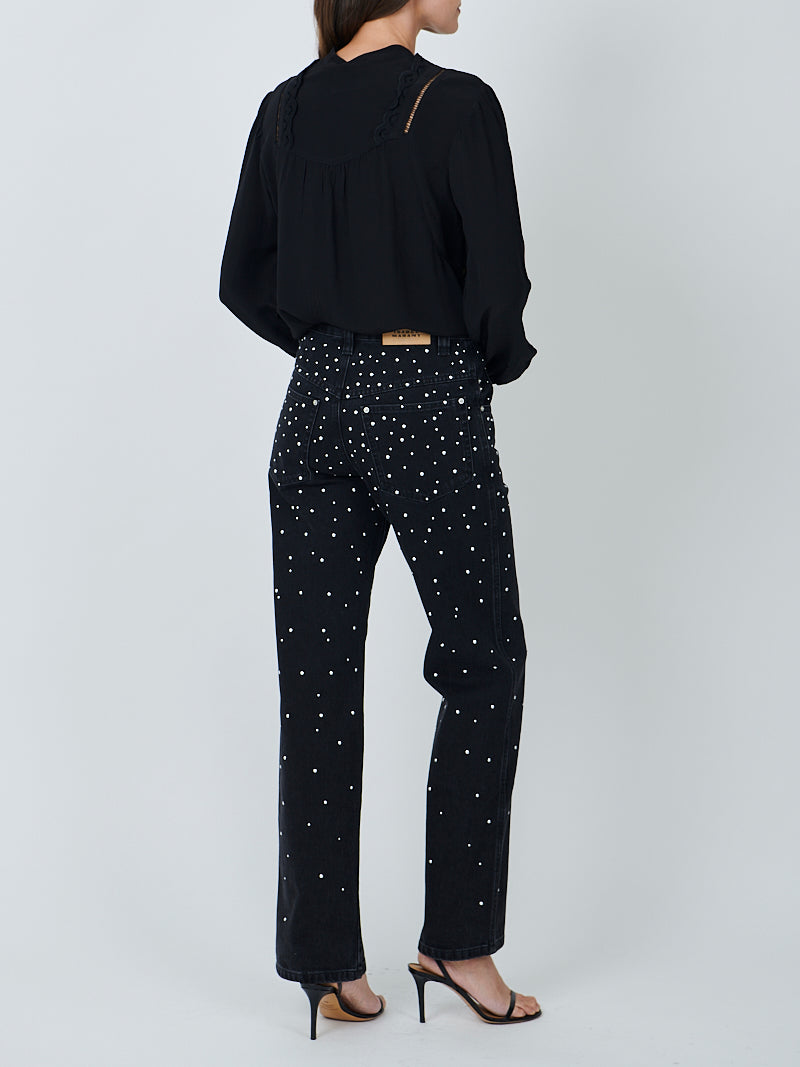 Isabel Marant Filippa Top in Black