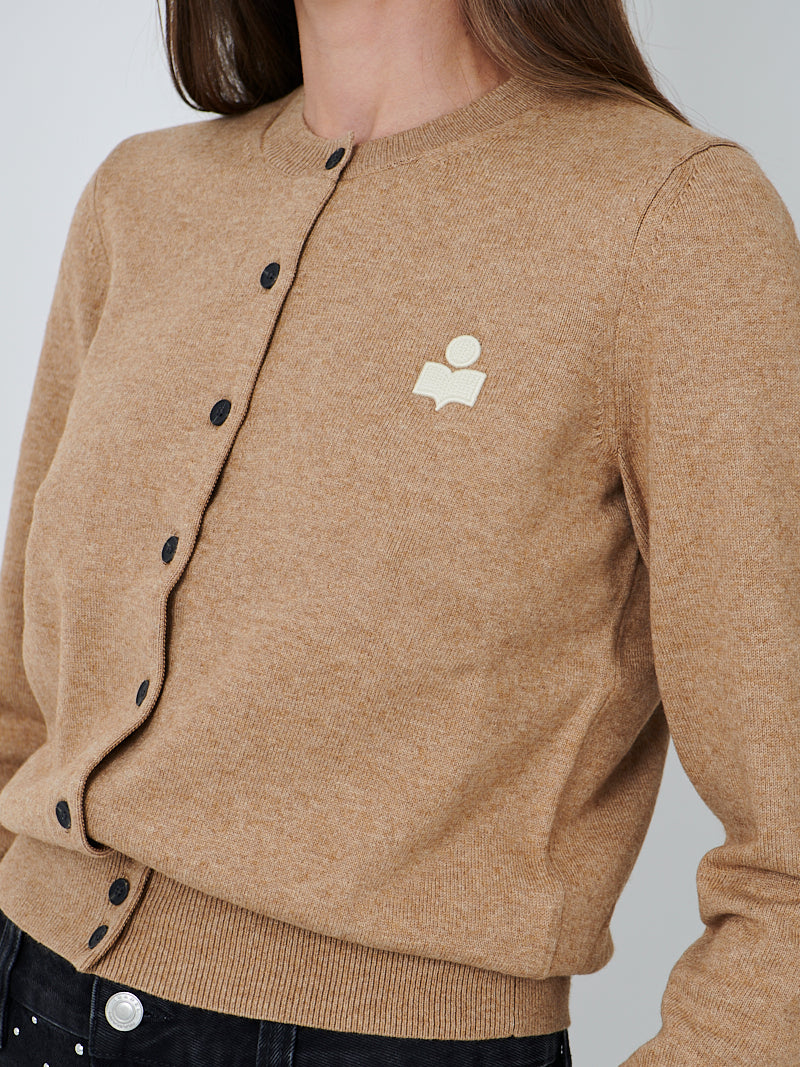 Marant Etoile Mona Cardigan in Camel