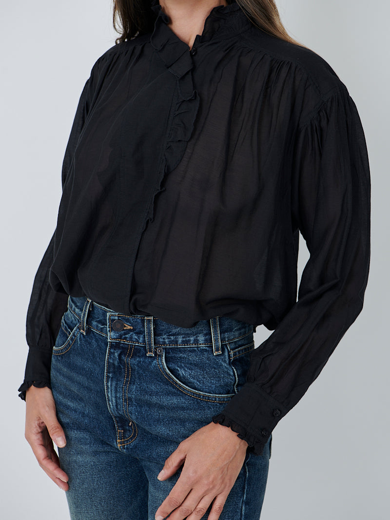 Isabel Marant Pamias Top in Black