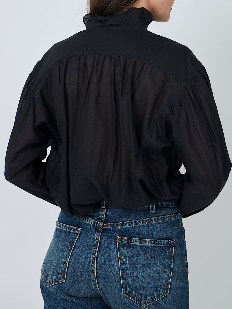 Isabel Marant Pamias Top in Black