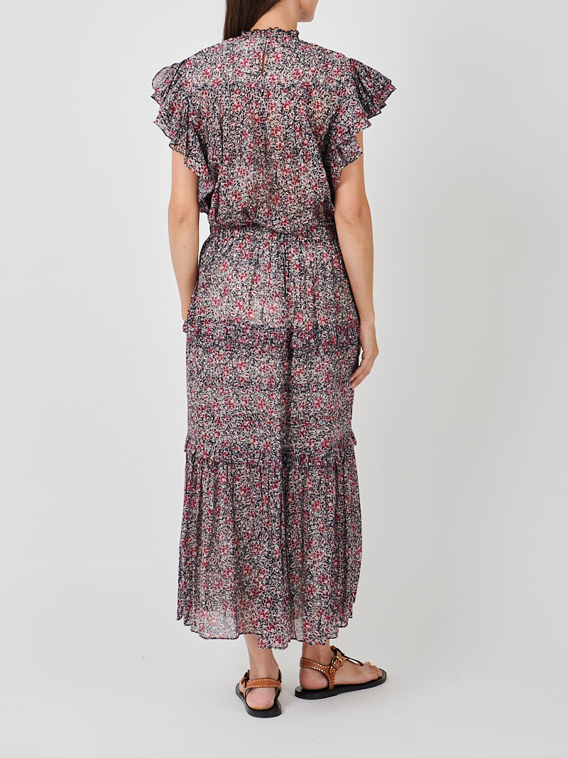 Volomia Skirt in Crushed Berry