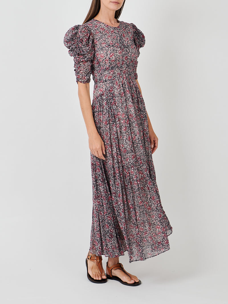 Sichellia Dress in Crushed Berry