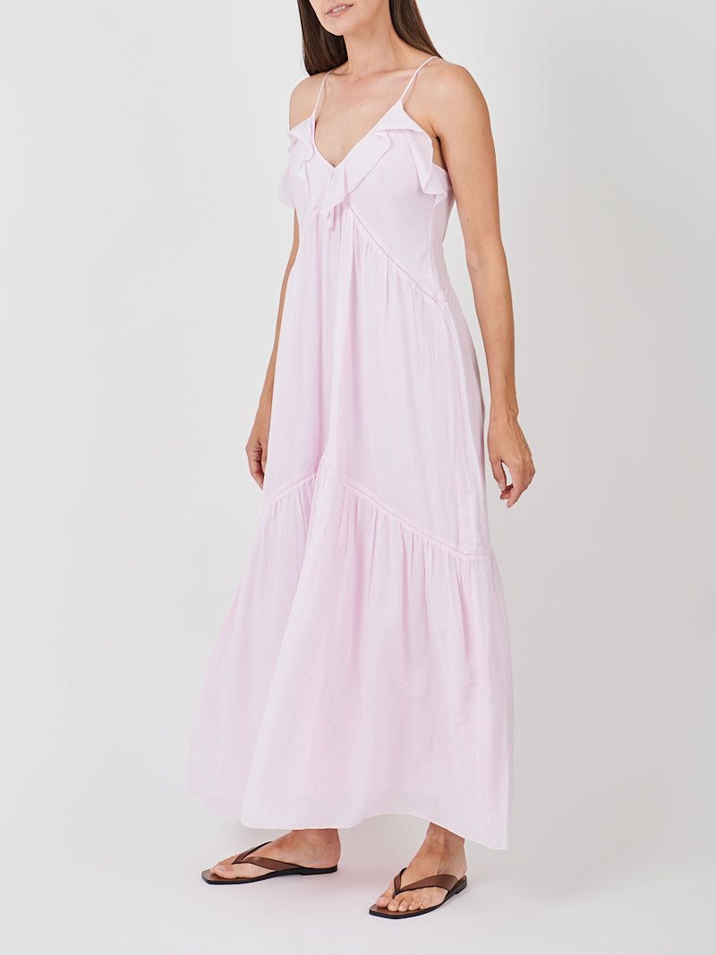 Isabel Marant Vasma Dress in Light Pink