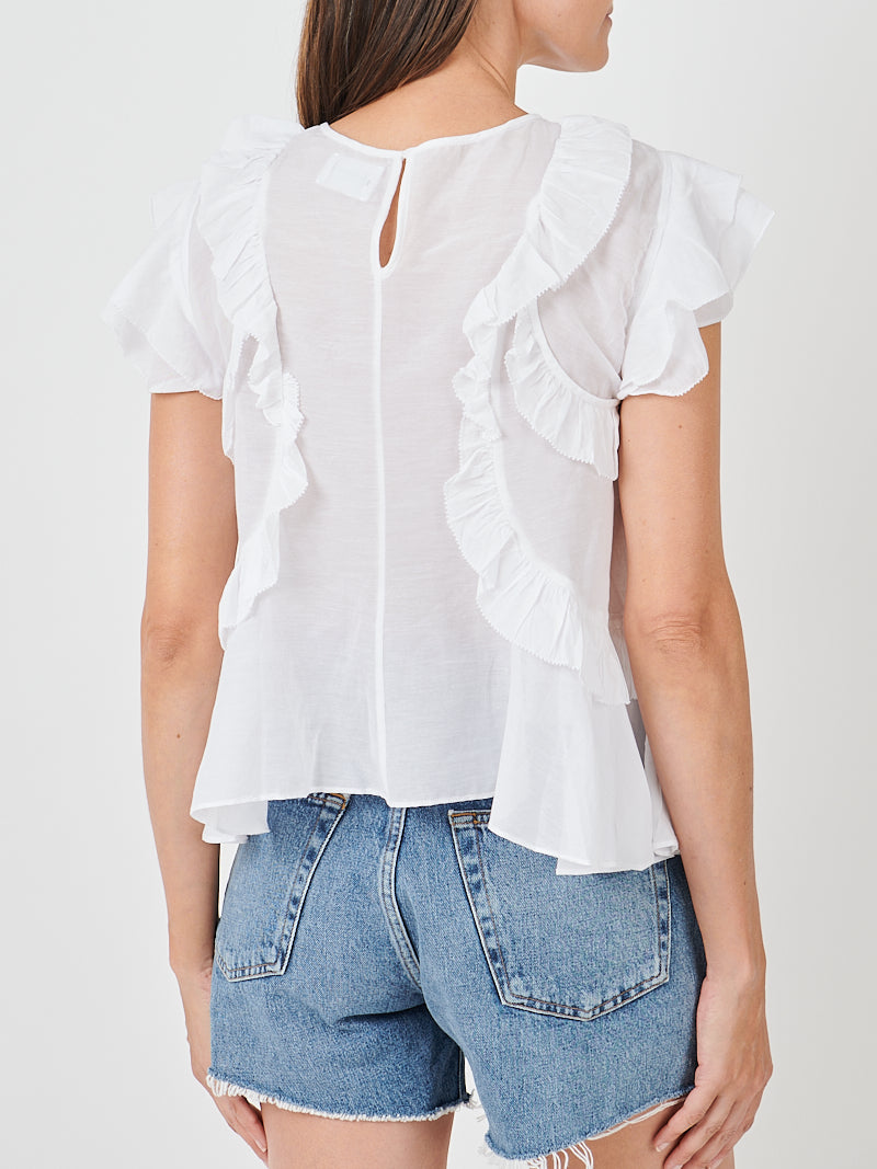 Nalou Top in White