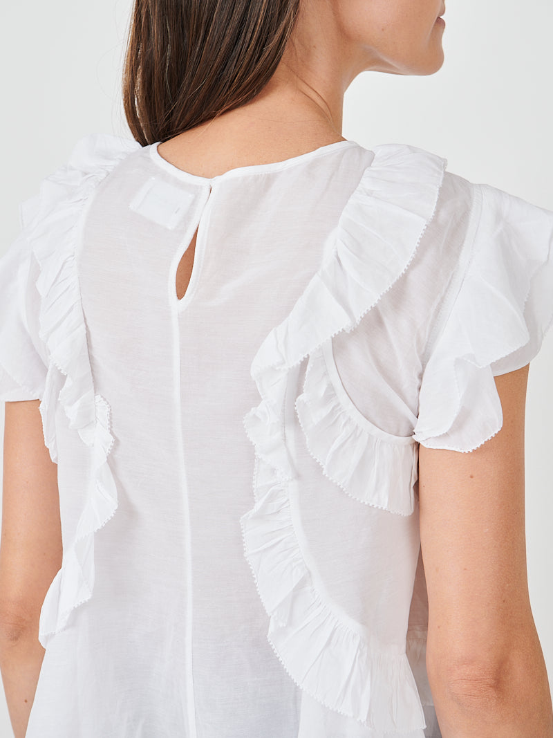 Nalou Top in White