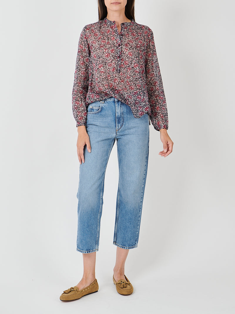 Maria Top in Crushed Berry