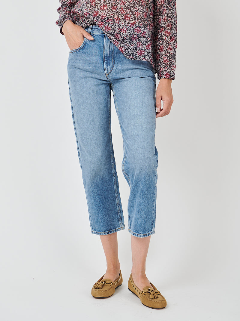 Dakota Pants in Light Blue