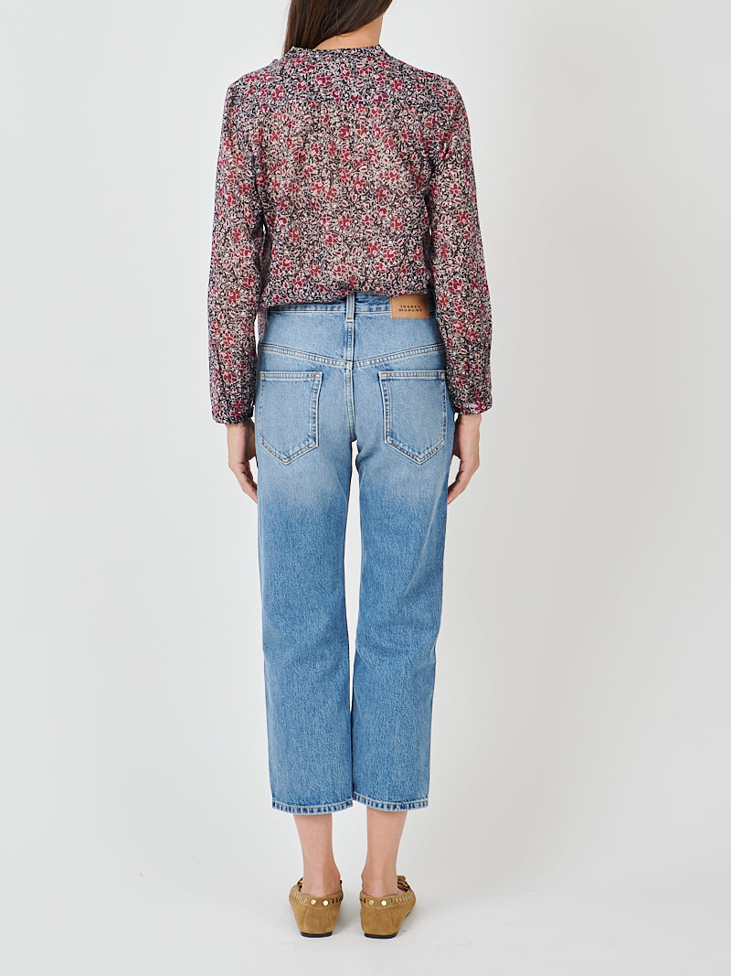 Maria Top in Crushed Berry