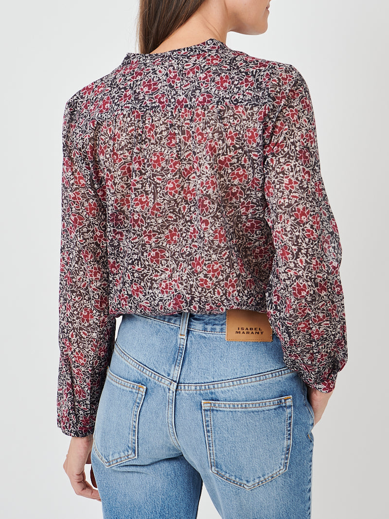 Maria Top in Crushed Berry