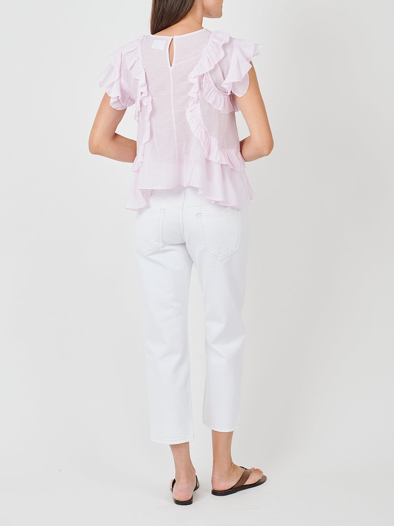 Nalou Top in Light Pink