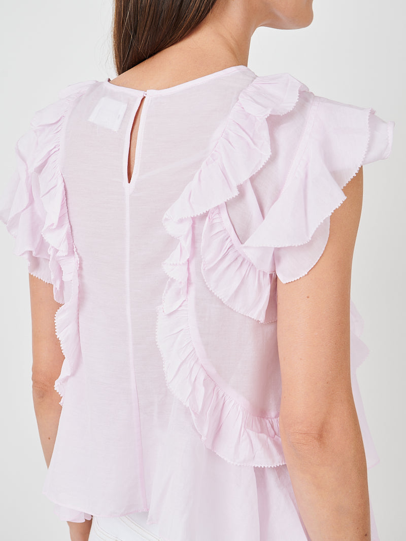 Nalou Top in Light Pink
