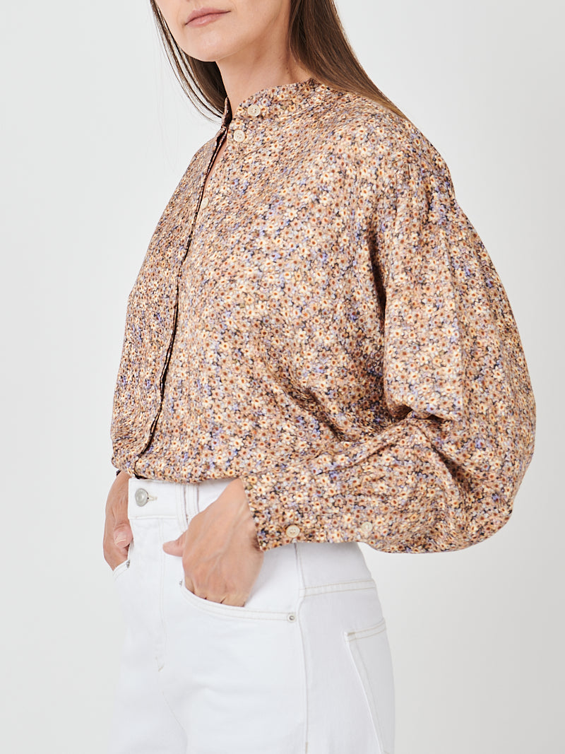 Isabel Marant Harlow Top in Ochre