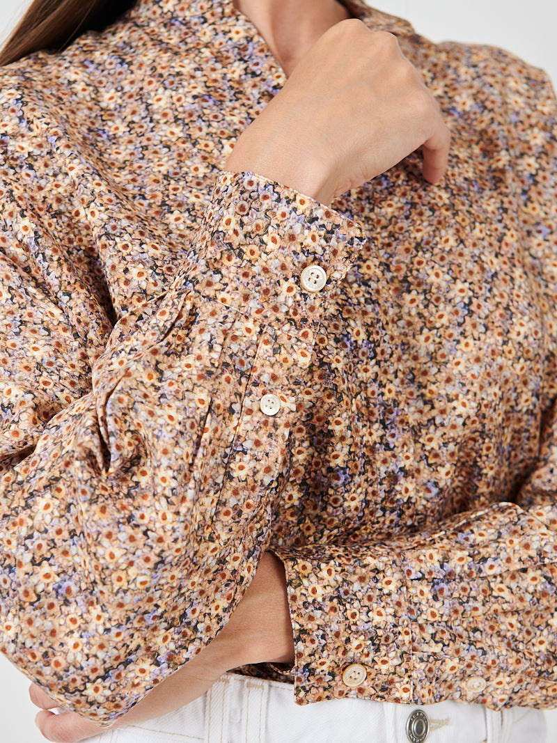 Isabel Marant Harlow Top in Ochre