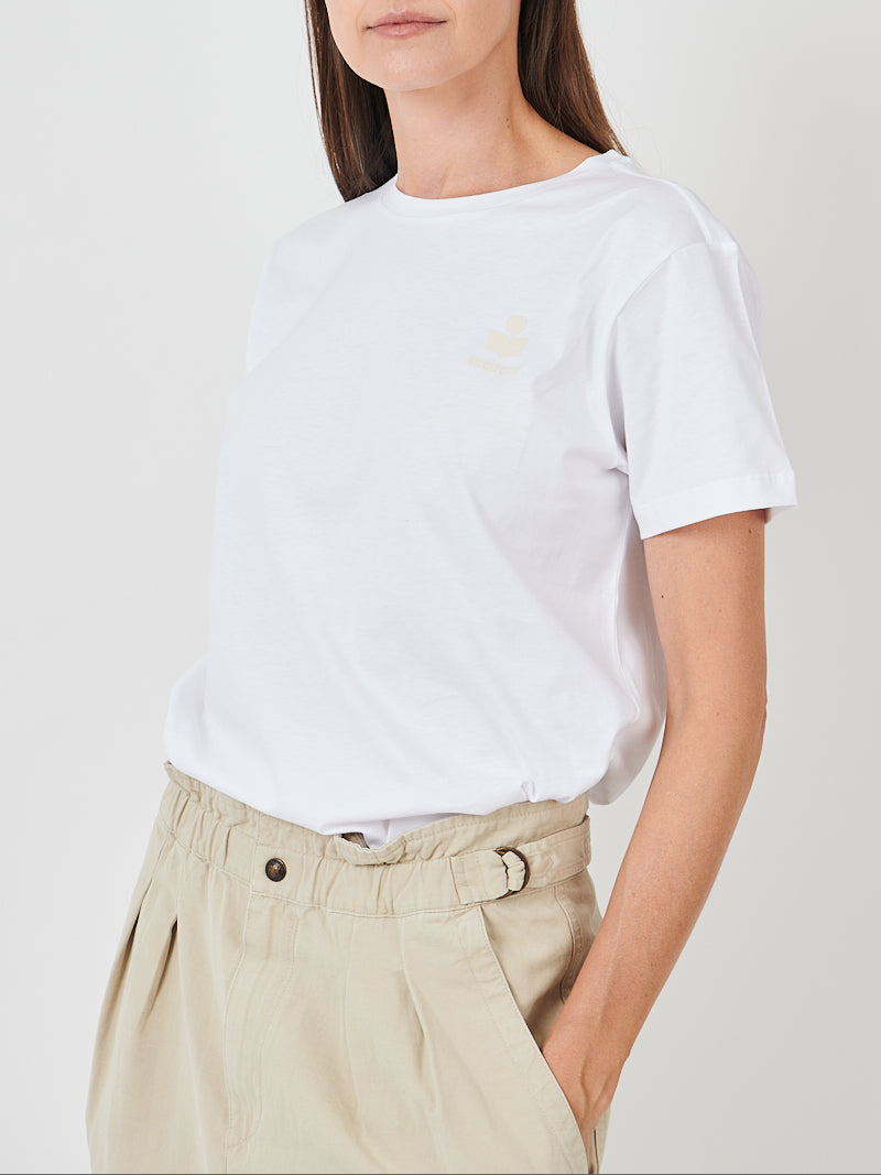 Isabel Marant Aby Tee Shirt in White