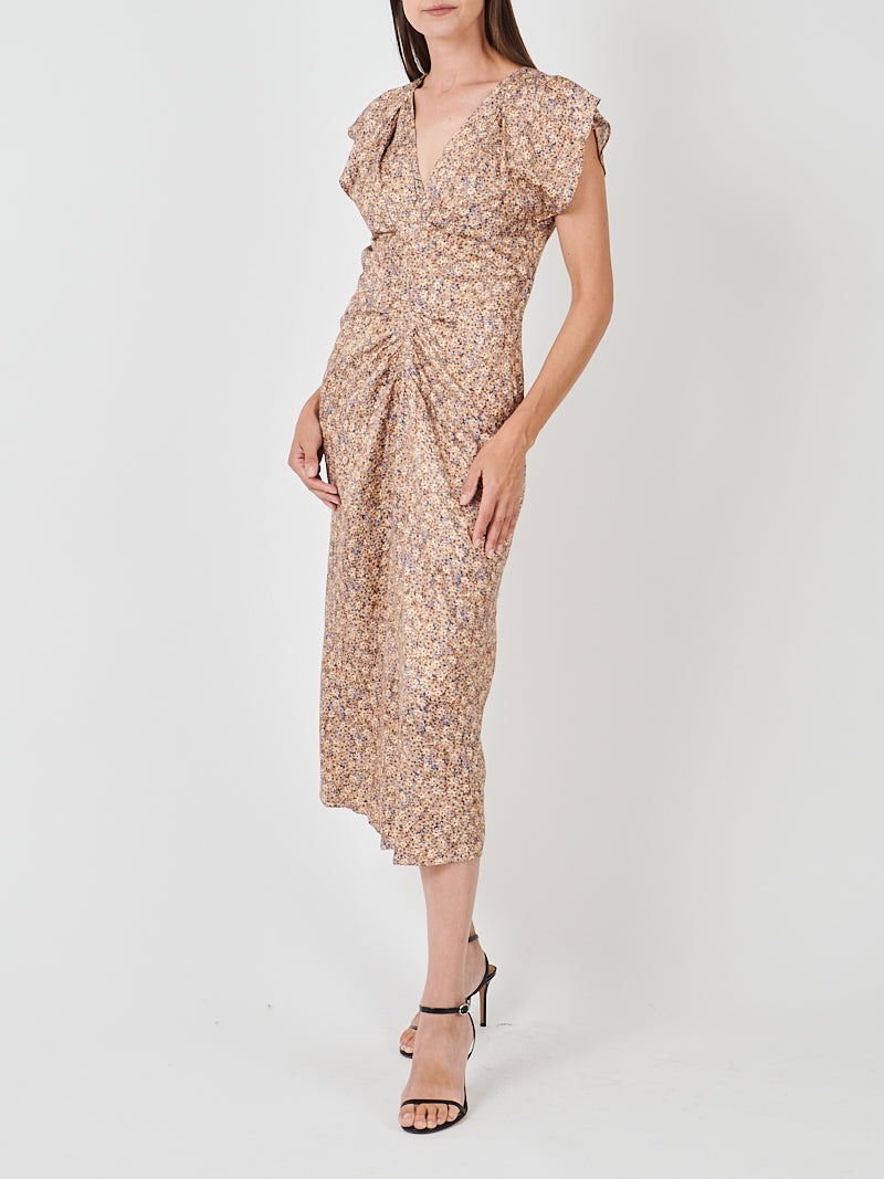 Isabel Marant Lyndsay Dress in Ochre