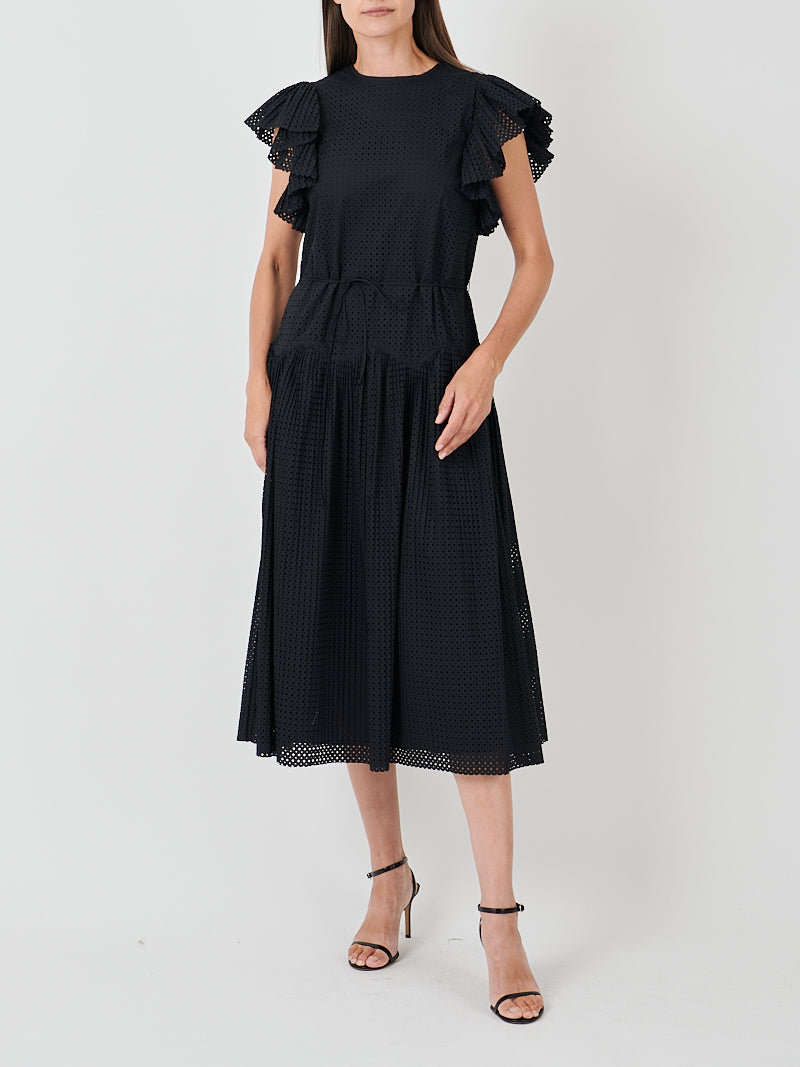 Sylvaine Dress in Noir